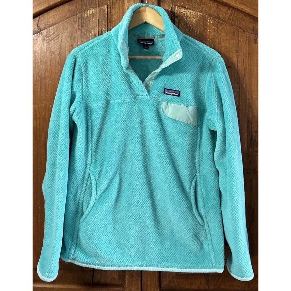 Women's Patagonia Re-Tool Snap-T Pullover 25442 Polartec Sz Large